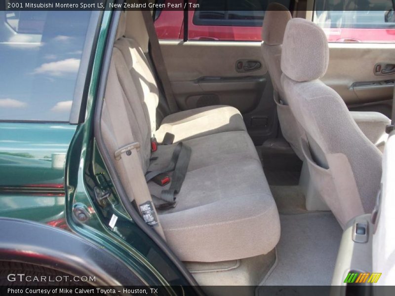 New Zealand Green Pearl / Tan 2001 Mitsubishi Montero Sport LS