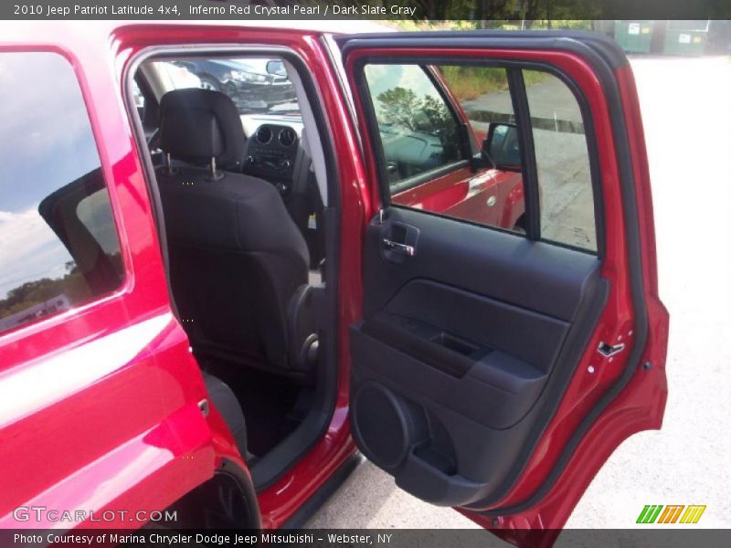 Inferno Red Crystal Pearl / Dark Slate Gray 2010 Jeep Patriot Latitude 4x4