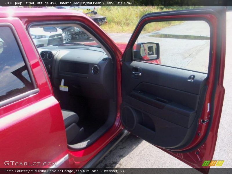 Inferno Red Crystal Pearl / Dark Slate Gray 2010 Jeep Patriot Latitude 4x4