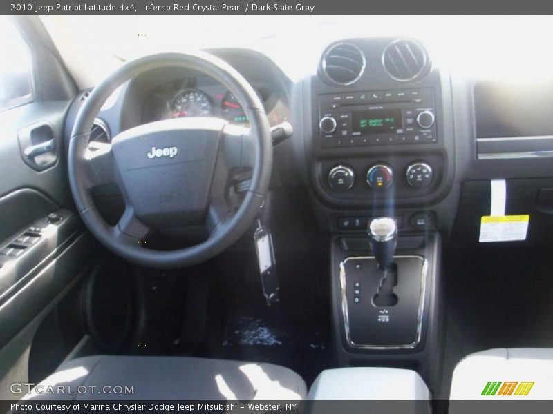 Inferno Red Crystal Pearl / Dark Slate Gray 2010 Jeep Patriot Latitude 4x4
