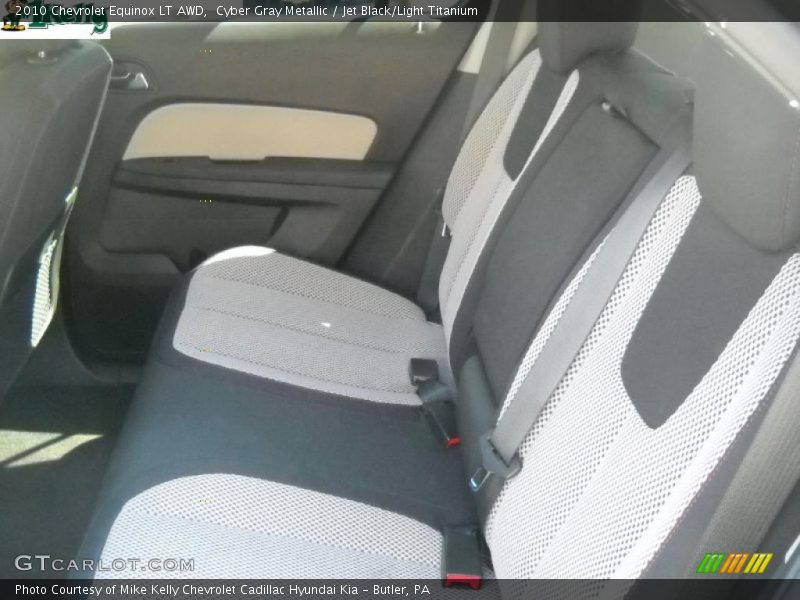 Cyber Gray Metallic / Jet Black/Light Titanium 2010 Chevrolet Equinox LT AWD