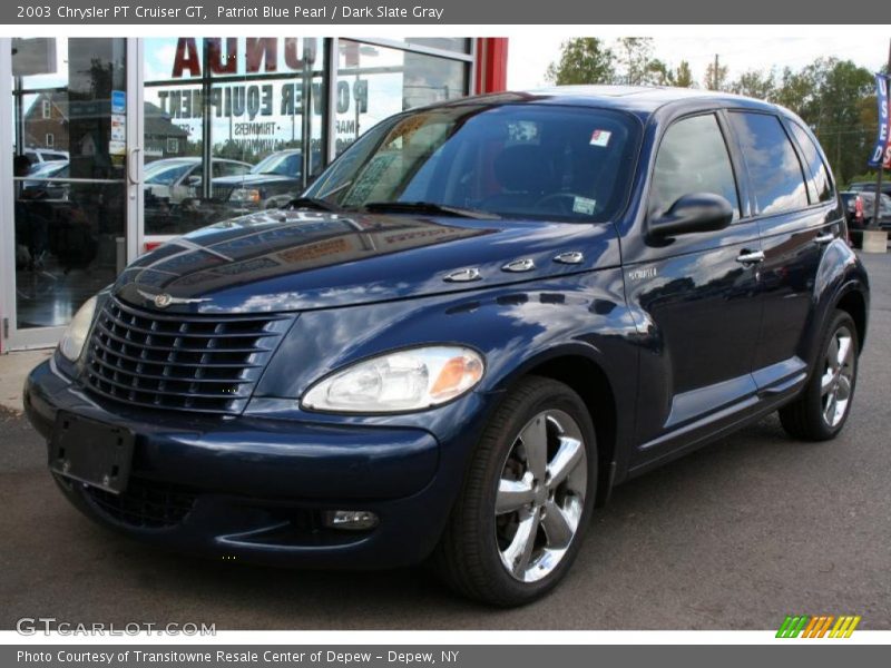 Patriot Blue Pearl / Dark Slate Gray 2003 Chrysler PT Cruiser GT