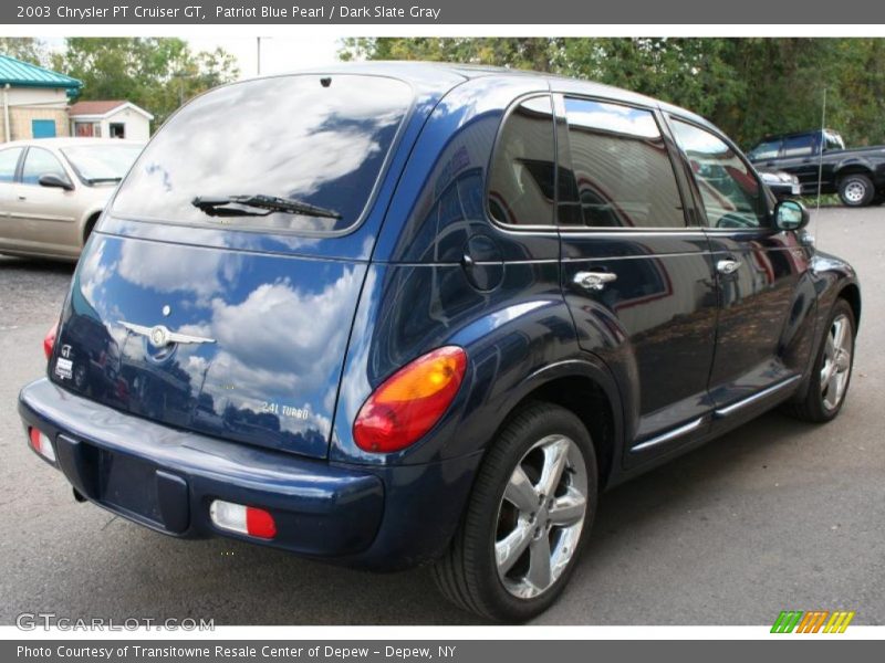 Patriot Blue Pearl / Dark Slate Gray 2003 Chrysler PT Cruiser GT