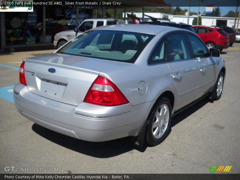 Silver Frost Metallic / Shale Grey 2005 Ford Five Hundred SE AWD