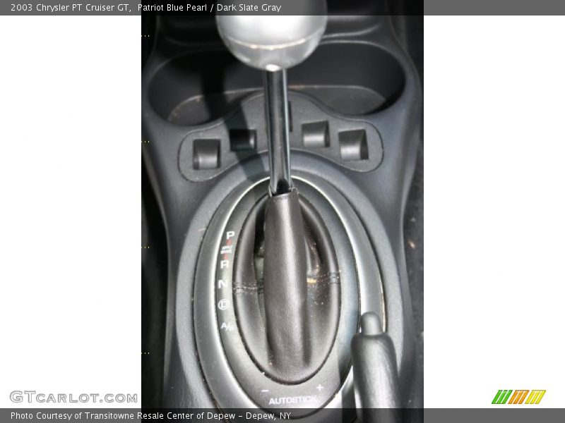 Patriot Blue Pearl / Dark Slate Gray 2003 Chrysler PT Cruiser GT