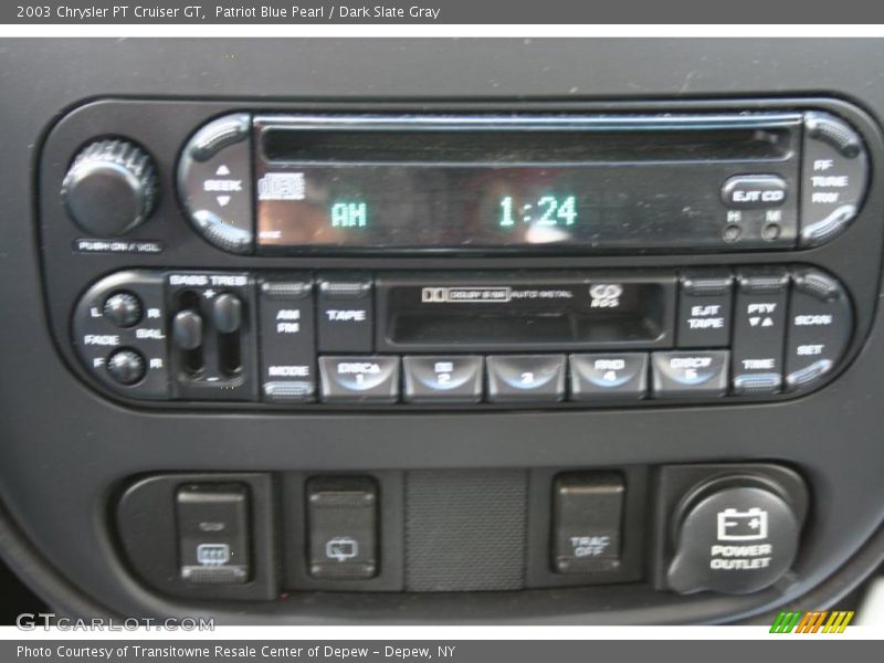 Patriot Blue Pearl / Dark Slate Gray 2003 Chrysler PT Cruiser GT