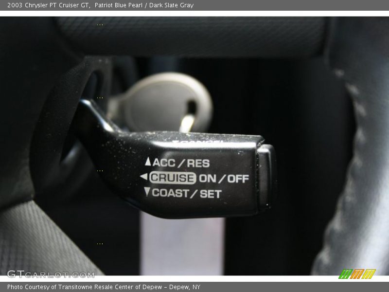 Patriot Blue Pearl / Dark Slate Gray 2003 Chrysler PT Cruiser GT