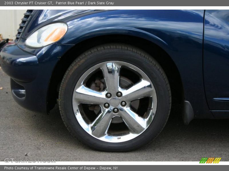 Patriot Blue Pearl / Dark Slate Gray 2003 Chrysler PT Cruiser GT