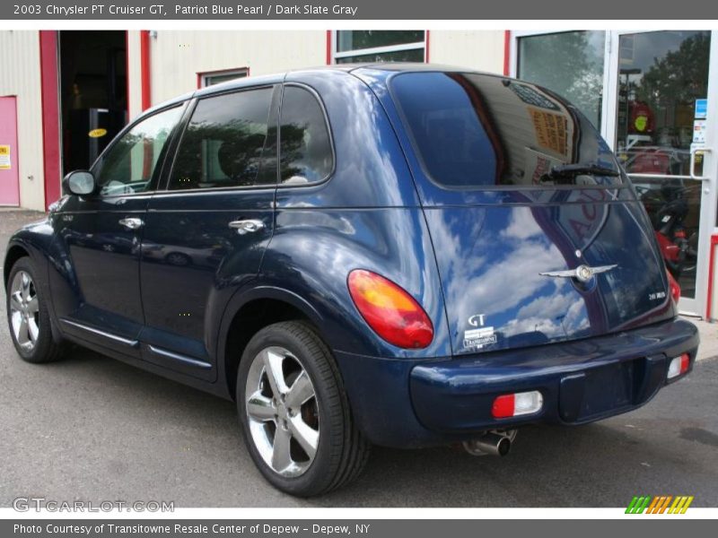 Patriot Blue Pearl / Dark Slate Gray 2003 Chrysler PT Cruiser GT