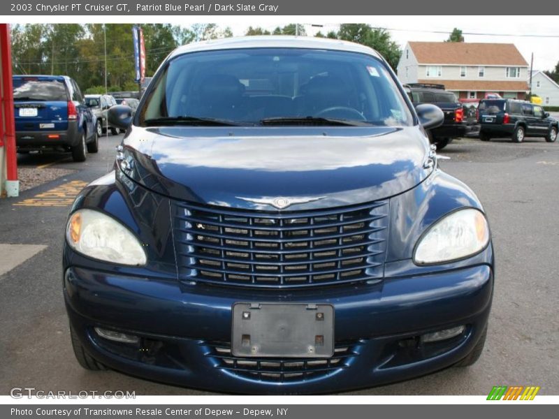Patriot Blue Pearl / Dark Slate Gray 2003 Chrysler PT Cruiser GT
