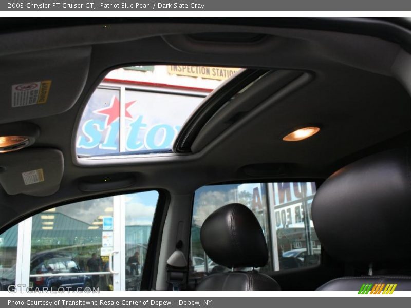 Patriot Blue Pearl / Dark Slate Gray 2003 Chrysler PT Cruiser GT
