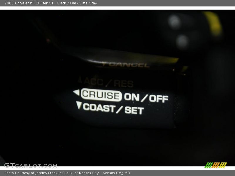 Black / Dark Slate Gray 2003 Chrysler PT Cruiser GT