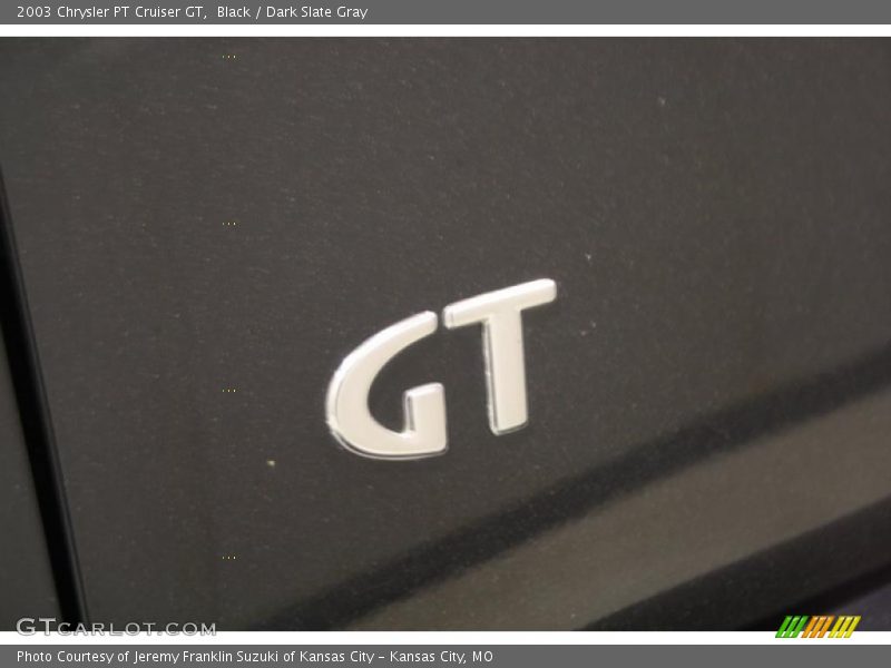 Black / Dark Slate Gray 2003 Chrysler PT Cruiser GT