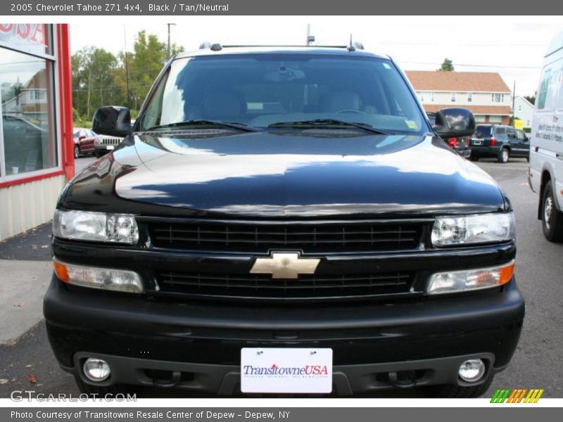 Black / Tan/Neutral 2005 Chevrolet Tahoe Z71 4x4