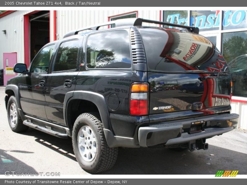Black / Tan/Neutral 2005 Chevrolet Tahoe Z71 4x4