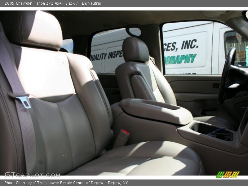 Black / Tan/Neutral 2005 Chevrolet Tahoe Z71 4x4