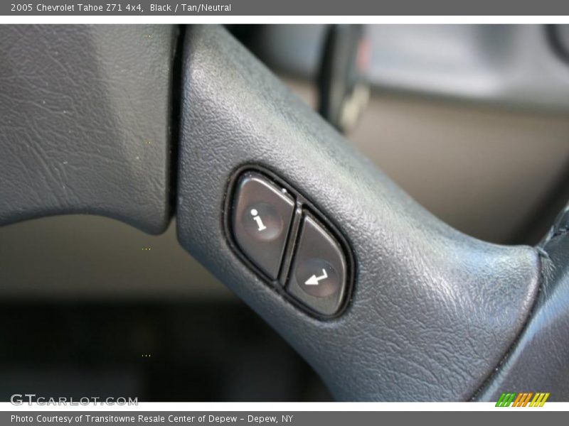 Black / Tan/Neutral 2005 Chevrolet Tahoe Z71 4x4