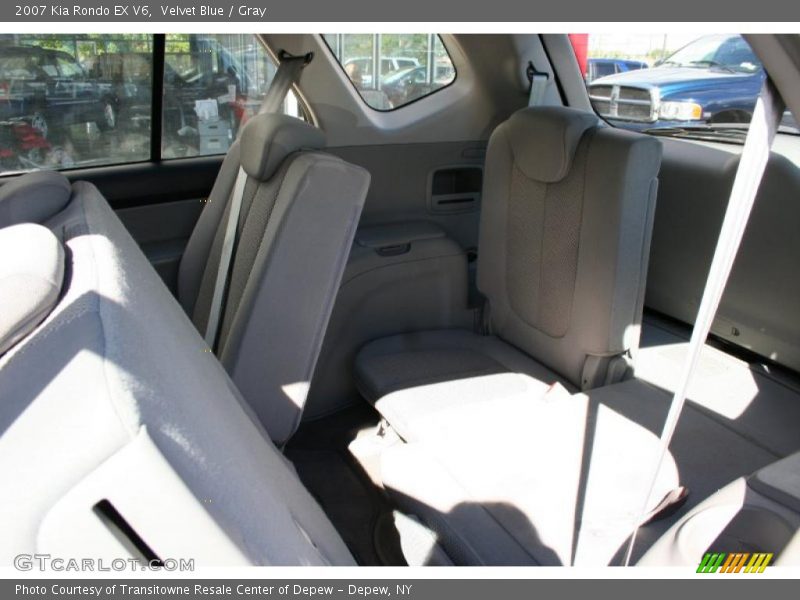 Velvet Blue / Gray 2007 Kia Rondo EX V6