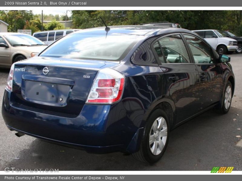 Blue Onyx / Charcoal 2009 Nissan Sentra 2.0