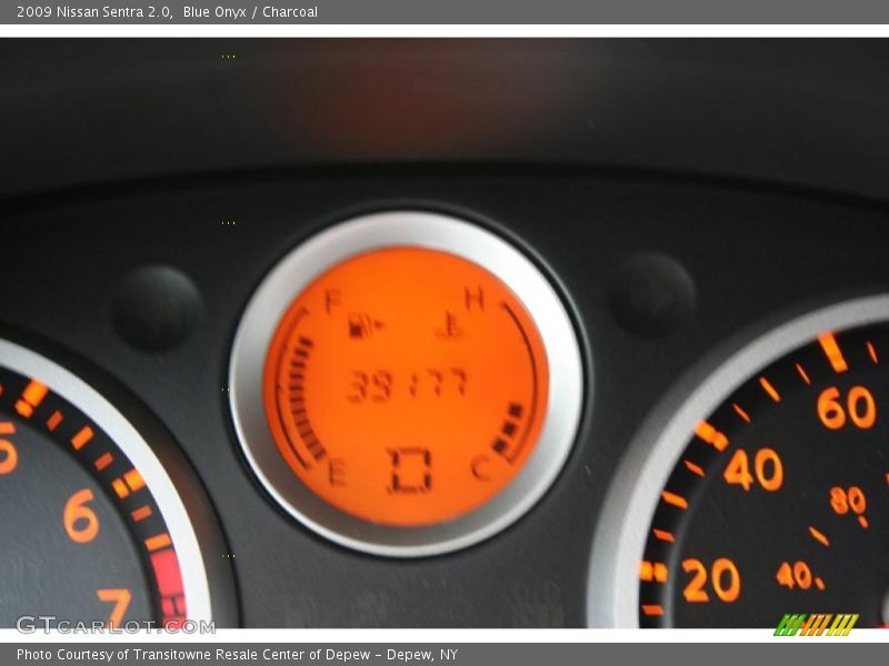 Blue Onyx / Charcoal 2009 Nissan Sentra 2.0