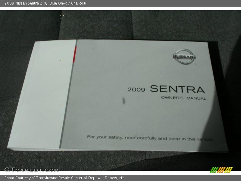 Blue Onyx / Charcoal 2009 Nissan Sentra 2.0