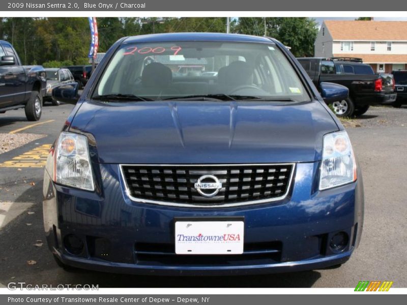 Blue Onyx / Charcoal 2009 Nissan Sentra 2.0