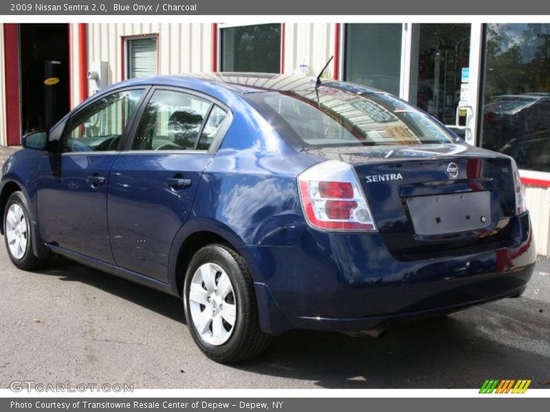 Blue Onyx / Charcoal 2009 Nissan Sentra 2.0