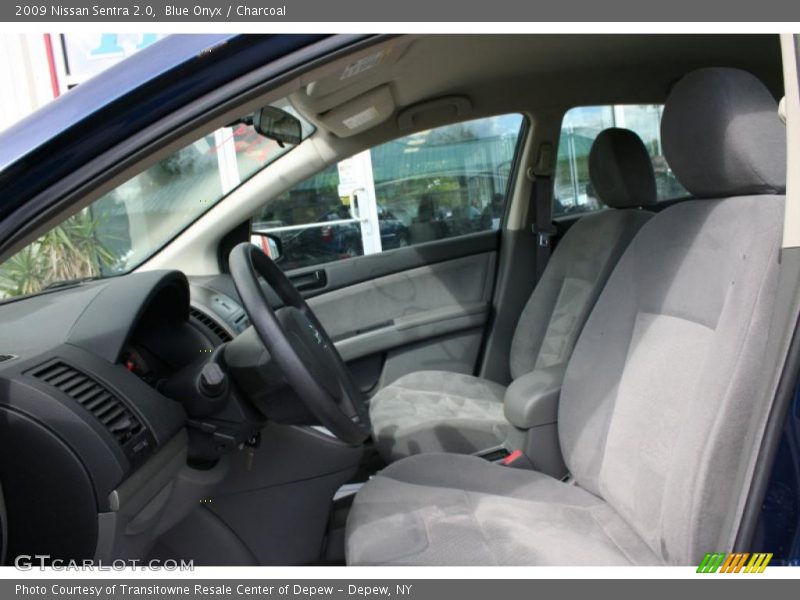 Blue Onyx / Charcoal 2009 Nissan Sentra 2.0