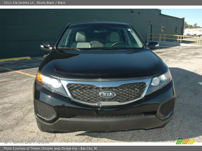 Ebony Black / Black 2011 Kia Sorento LX