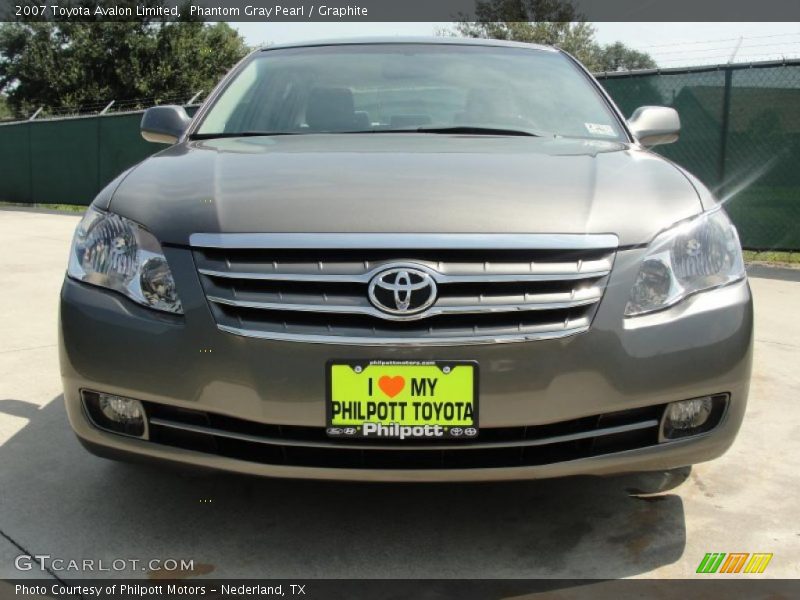 Phantom Gray Pearl / Graphite 2007 Toyota Avalon Limited