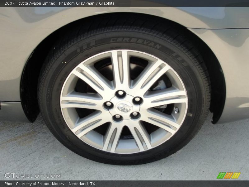 Phantom Gray Pearl / Graphite 2007 Toyota Avalon Limited