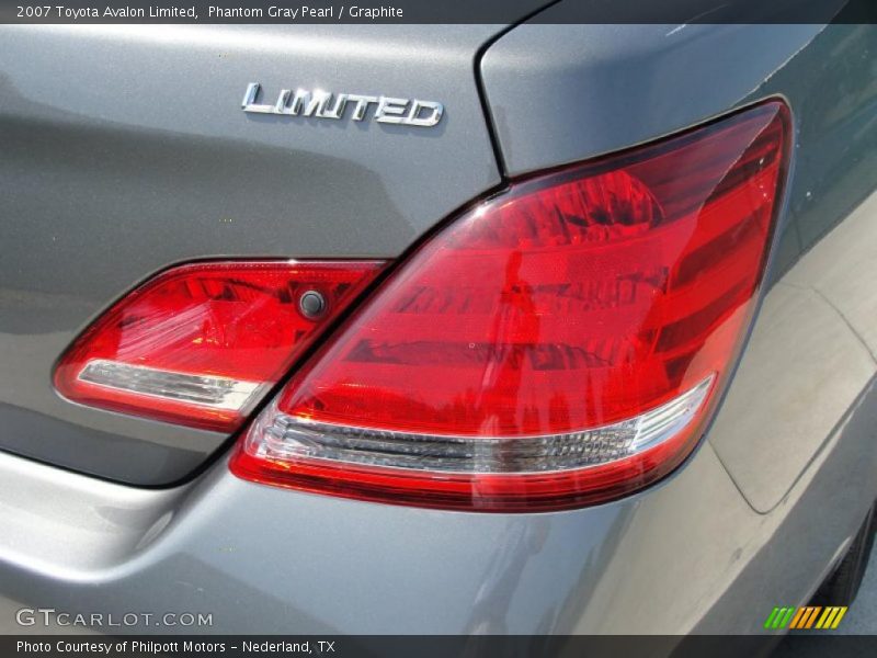 Phantom Gray Pearl / Graphite 2007 Toyota Avalon Limited