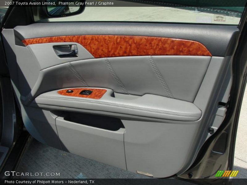 Phantom Gray Pearl / Graphite 2007 Toyota Avalon Limited