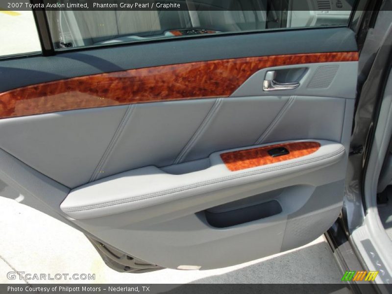 Phantom Gray Pearl / Graphite 2007 Toyota Avalon Limited