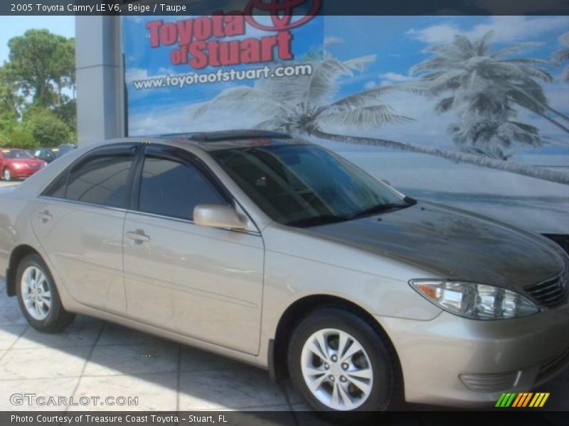 Beige / Taupe 2005 Toyota Camry LE V6