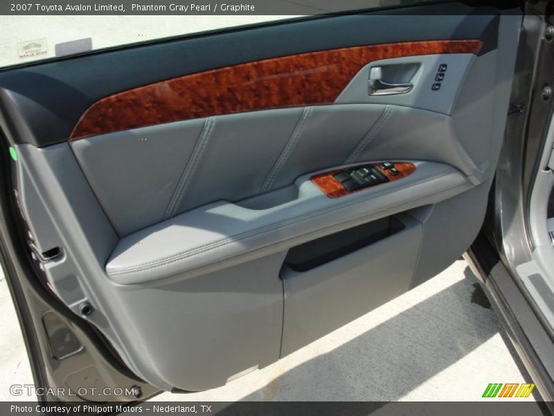 Phantom Gray Pearl / Graphite 2007 Toyota Avalon Limited
