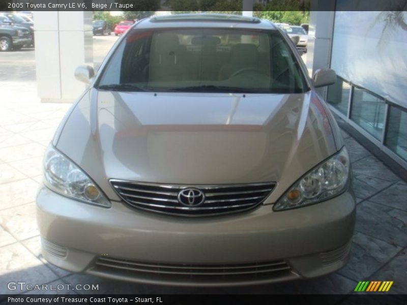 Beige / Taupe 2005 Toyota Camry LE V6
