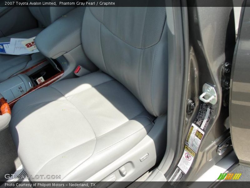 Phantom Gray Pearl / Graphite 2007 Toyota Avalon Limited