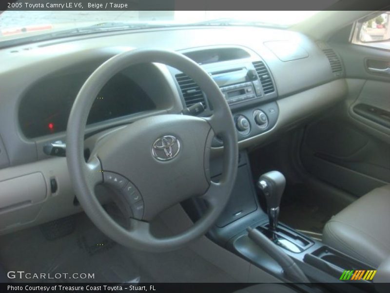 Beige / Taupe 2005 Toyota Camry LE V6