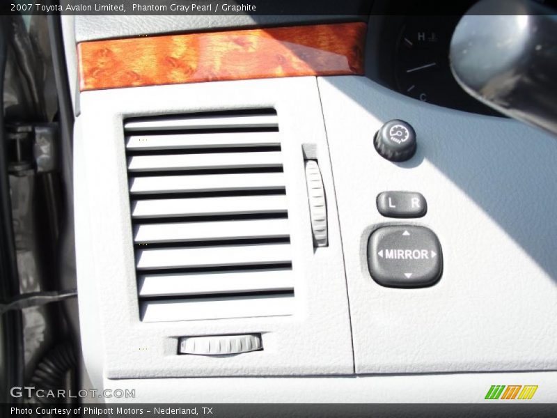 Phantom Gray Pearl / Graphite 2007 Toyota Avalon Limited