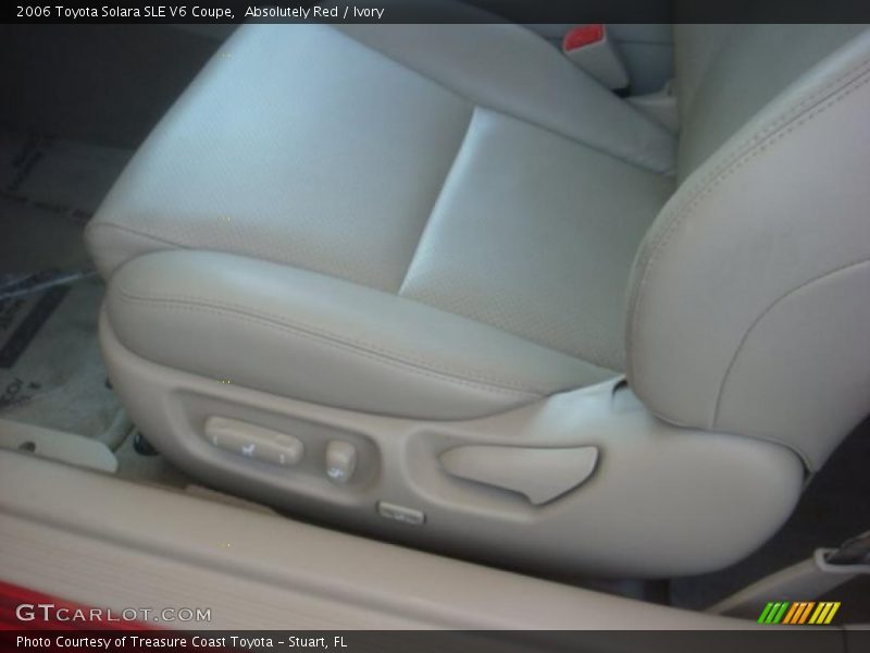 Absolutely Red / Ivory 2006 Toyota Solara SLE V6 Coupe