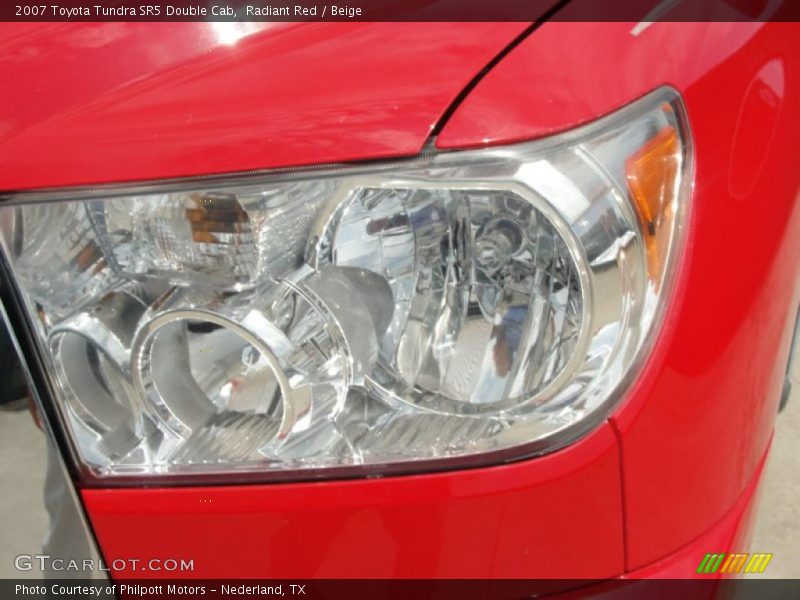 Radiant Red / Beige 2007 Toyota Tundra SR5 Double Cab