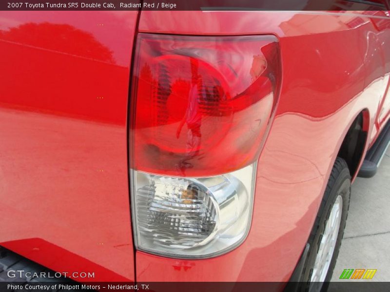 Radiant Red / Beige 2007 Toyota Tundra SR5 Double Cab
