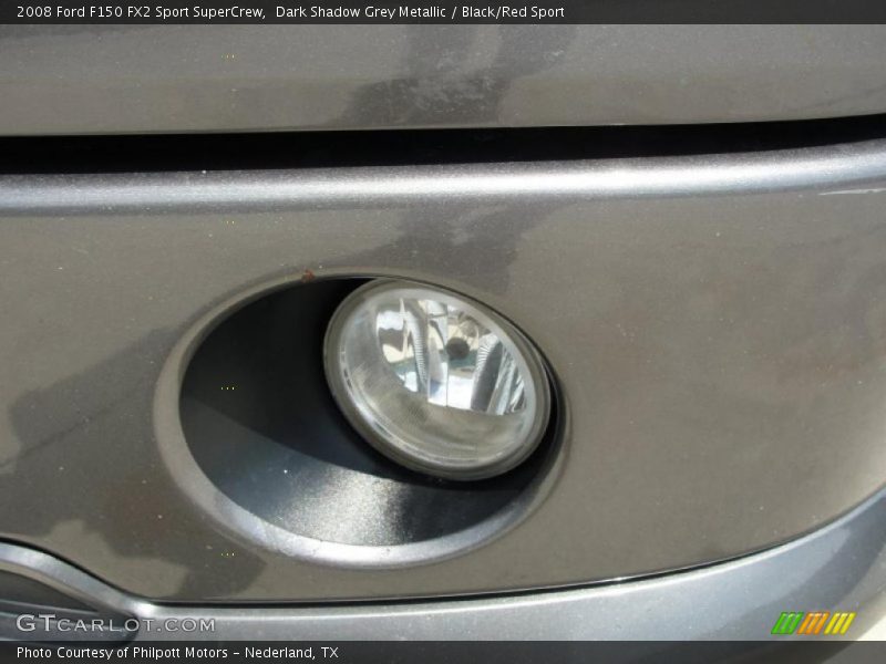 Dark Shadow Grey Metallic / Black/Red Sport 2008 Ford F150 FX2 Sport SuperCrew