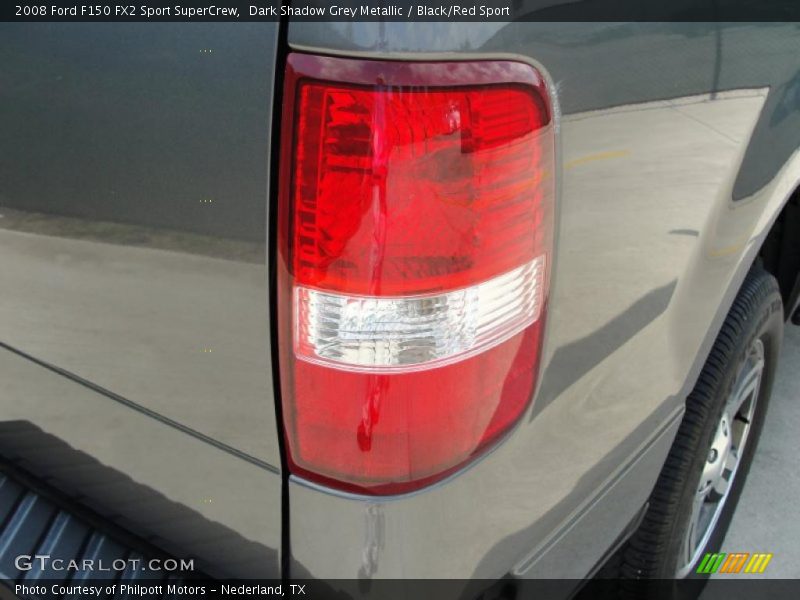 Dark Shadow Grey Metallic / Black/Red Sport 2008 Ford F150 FX2 Sport SuperCrew