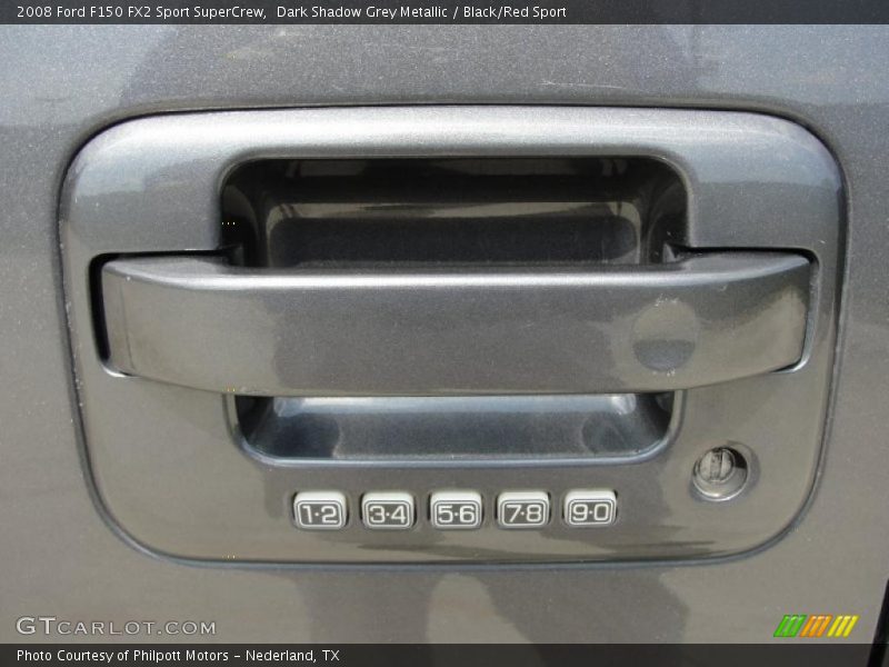 Dark Shadow Grey Metallic / Black/Red Sport 2008 Ford F150 FX2 Sport SuperCrew