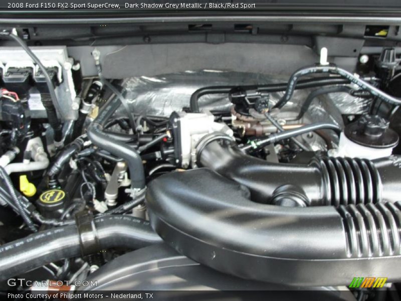 Dark Shadow Grey Metallic / Black/Red Sport 2008 Ford F150 FX2 Sport SuperCrew