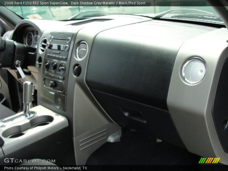 Dark Shadow Grey Metallic / Black/Red Sport 2008 Ford F150 FX2 Sport SuperCrew