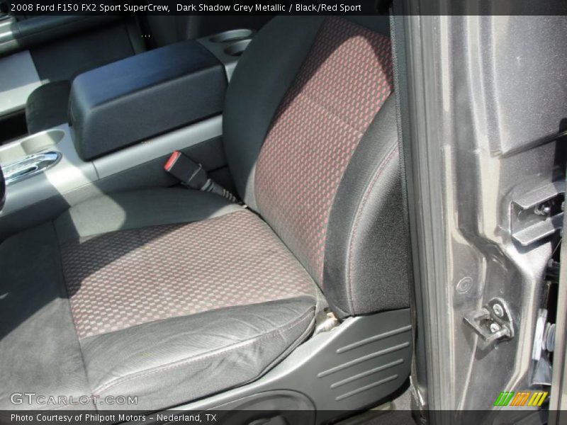 Dark Shadow Grey Metallic / Black/Red Sport 2008 Ford F150 FX2 Sport SuperCrew