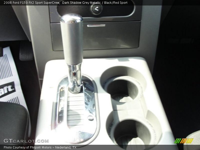 Dark Shadow Grey Metallic / Black/Red Sport 2008 Ford F150 FX2 Sport SuperCrew